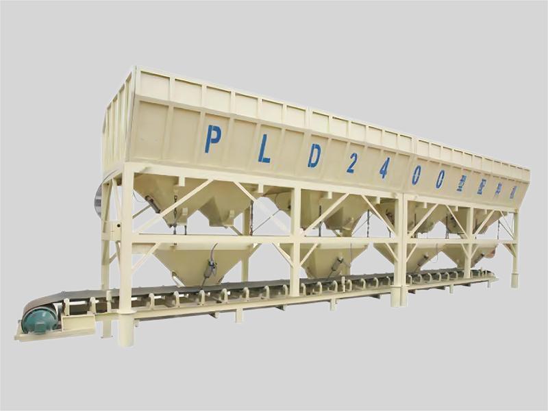 HZS90 90m3/h Belt Concrete Batching Plant