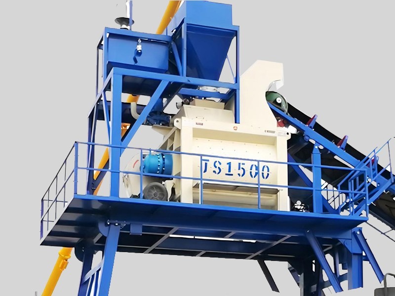 MHZS90 90m3/h Foundation-free Concrete Batching Plant