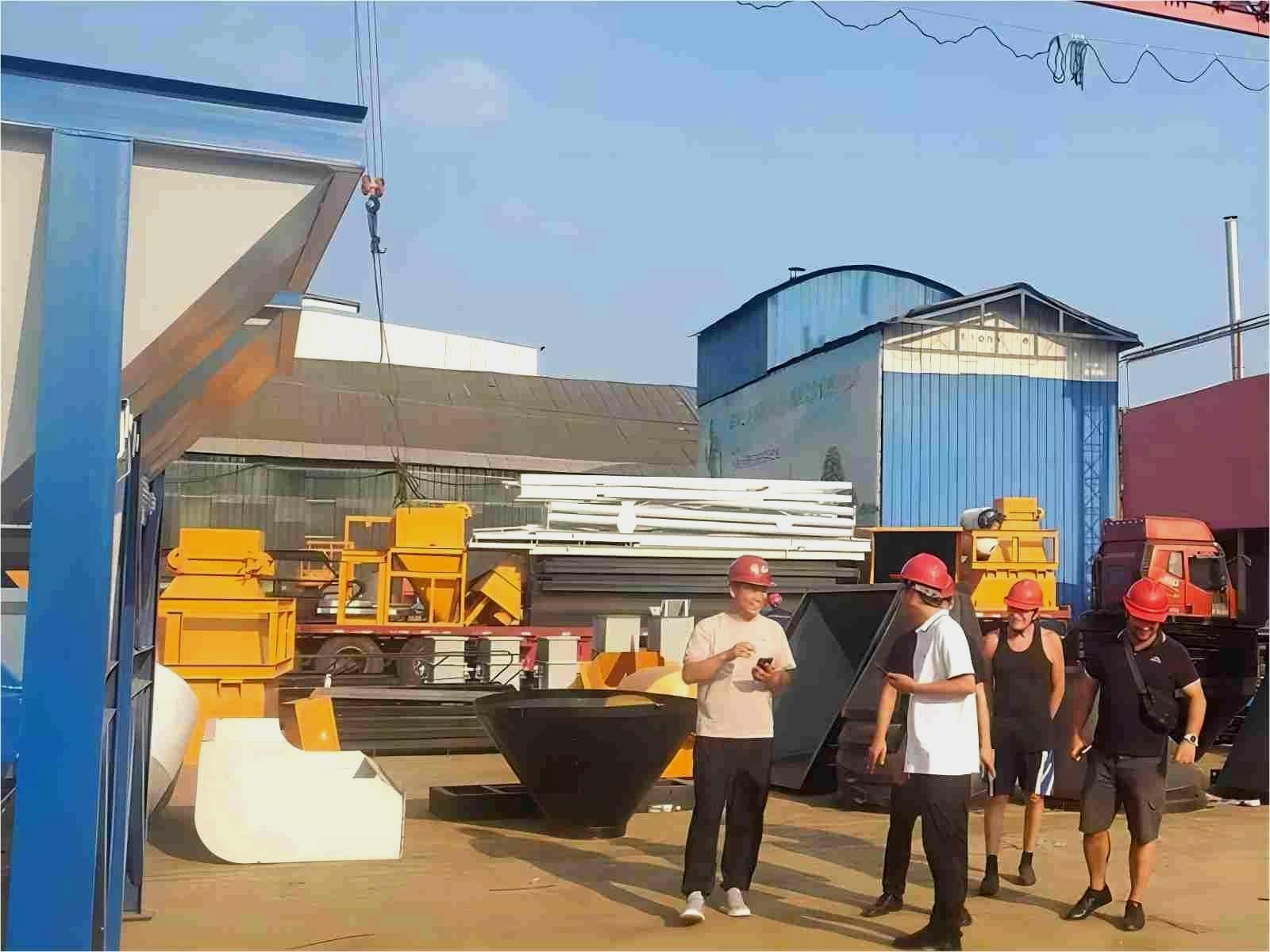 YHZS35 35m3/h Mobile Concrete Batching Plant