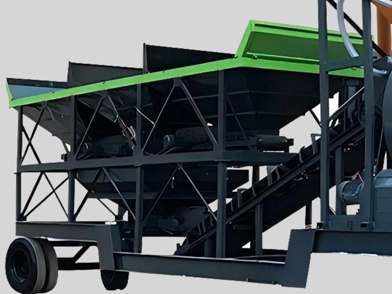 YHZM25 Mobile Concrete Batching Plant