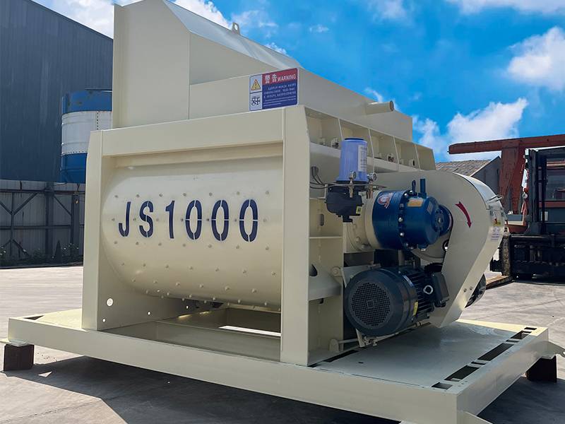 How Much Do You Know About JS1000 Double Shaft Concrete Mixer?