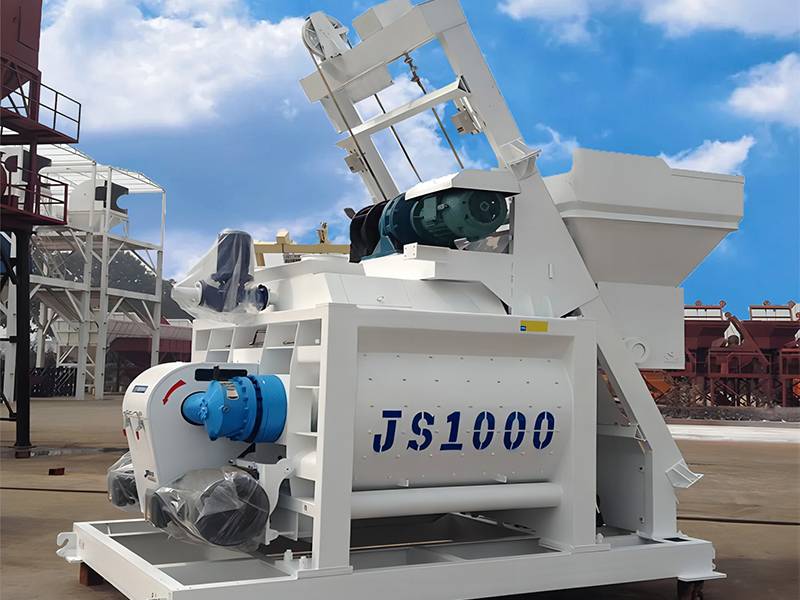 How Much Do You Know About JS1000 Double Shaft Concrete Mixer?