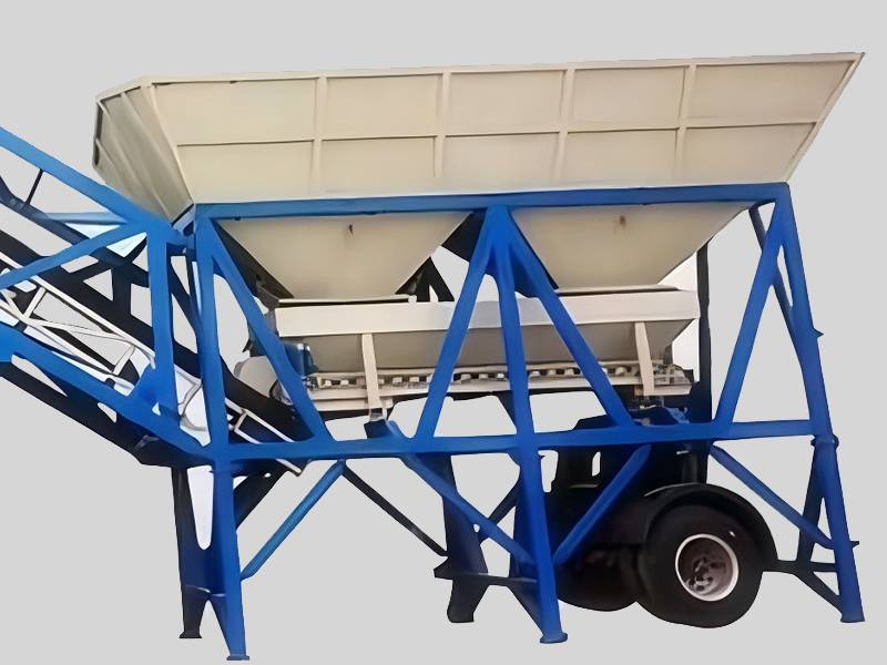 YHZS35 Mobile Concrete Batching Plant