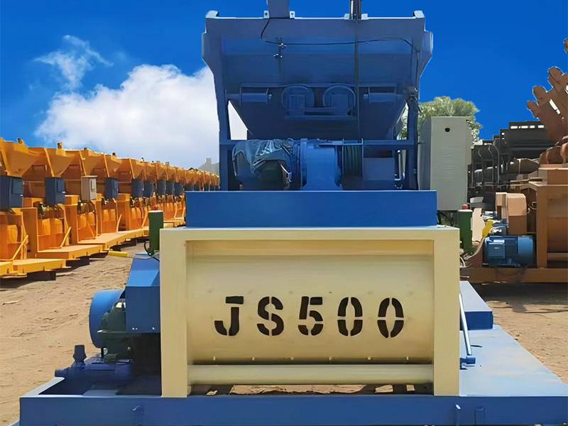 JS500 Двухвальный бетоносмеситель